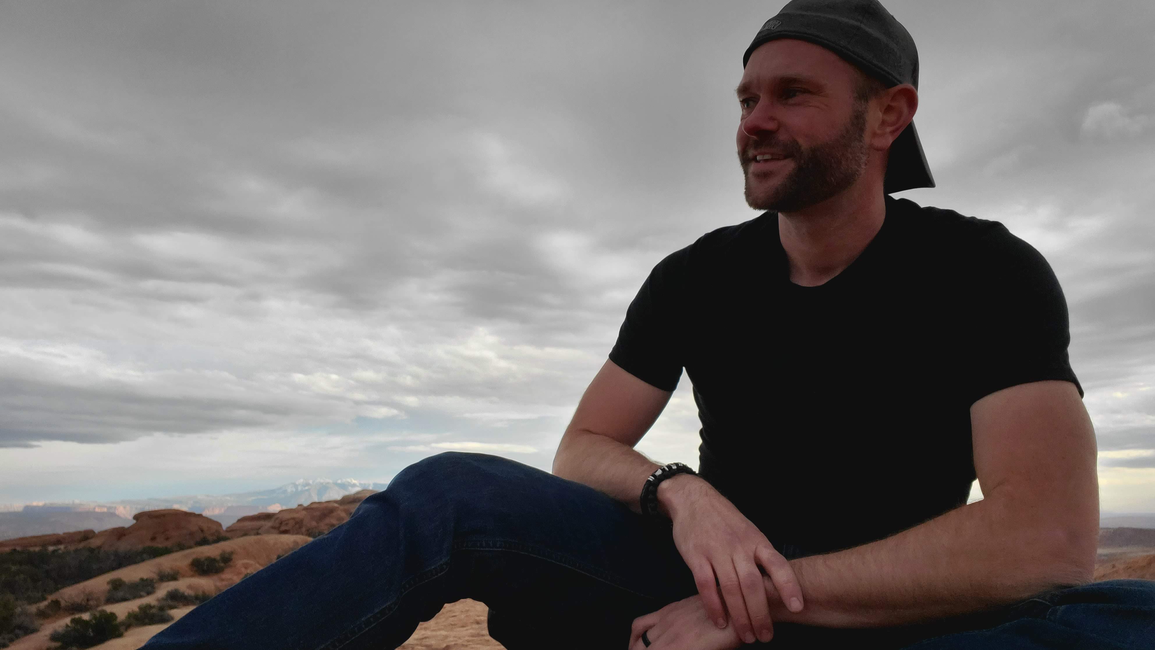 Blake in Moab